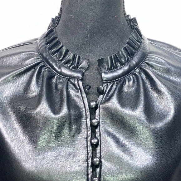 Marc New York, buttery soft vegan leather top - Picture 5 of 10